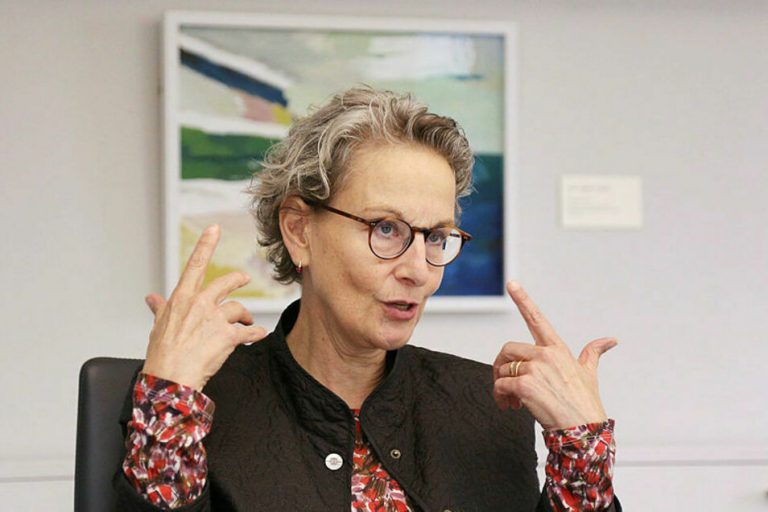 Ein Schnappschuss von Prof. Dr. Ursula M. Staudinger